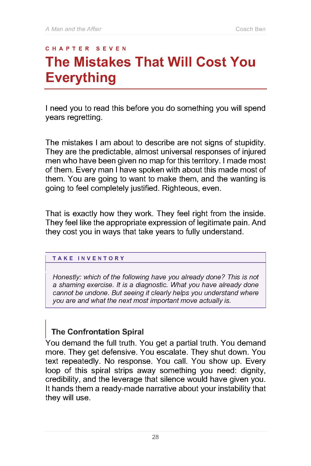 The mistakes that cost you everything